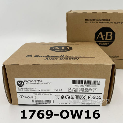 Allen-Bradley 1769-OW16 Compact I/O Relay Output Module, New in Box