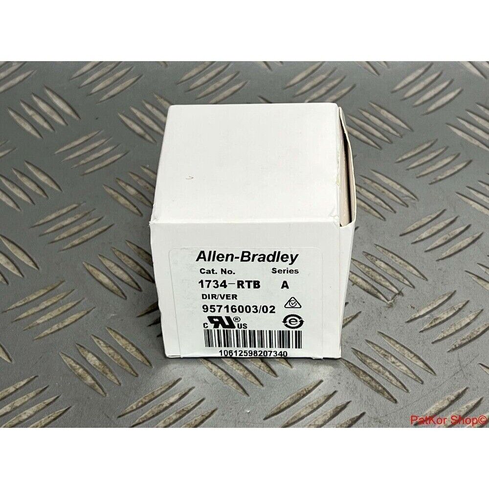 Allen-Bradley 1734-RTB Series A PLC terminal block, new in box.