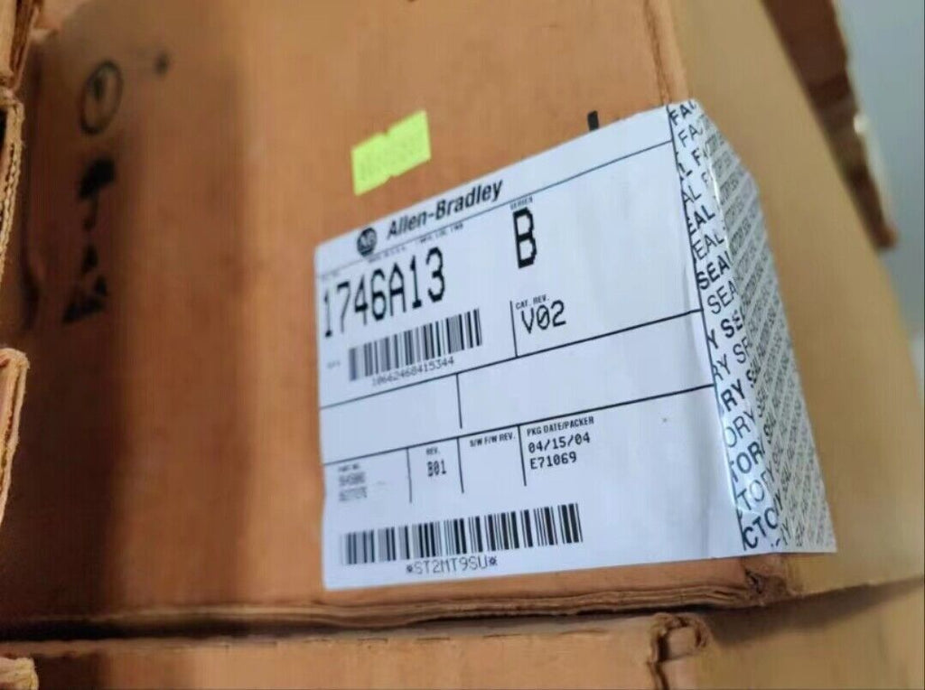 Allen-Bradley 1746-A13 Ser B SLC 500 PLC Chassis Rack Packaging, Industrial Automation Parts