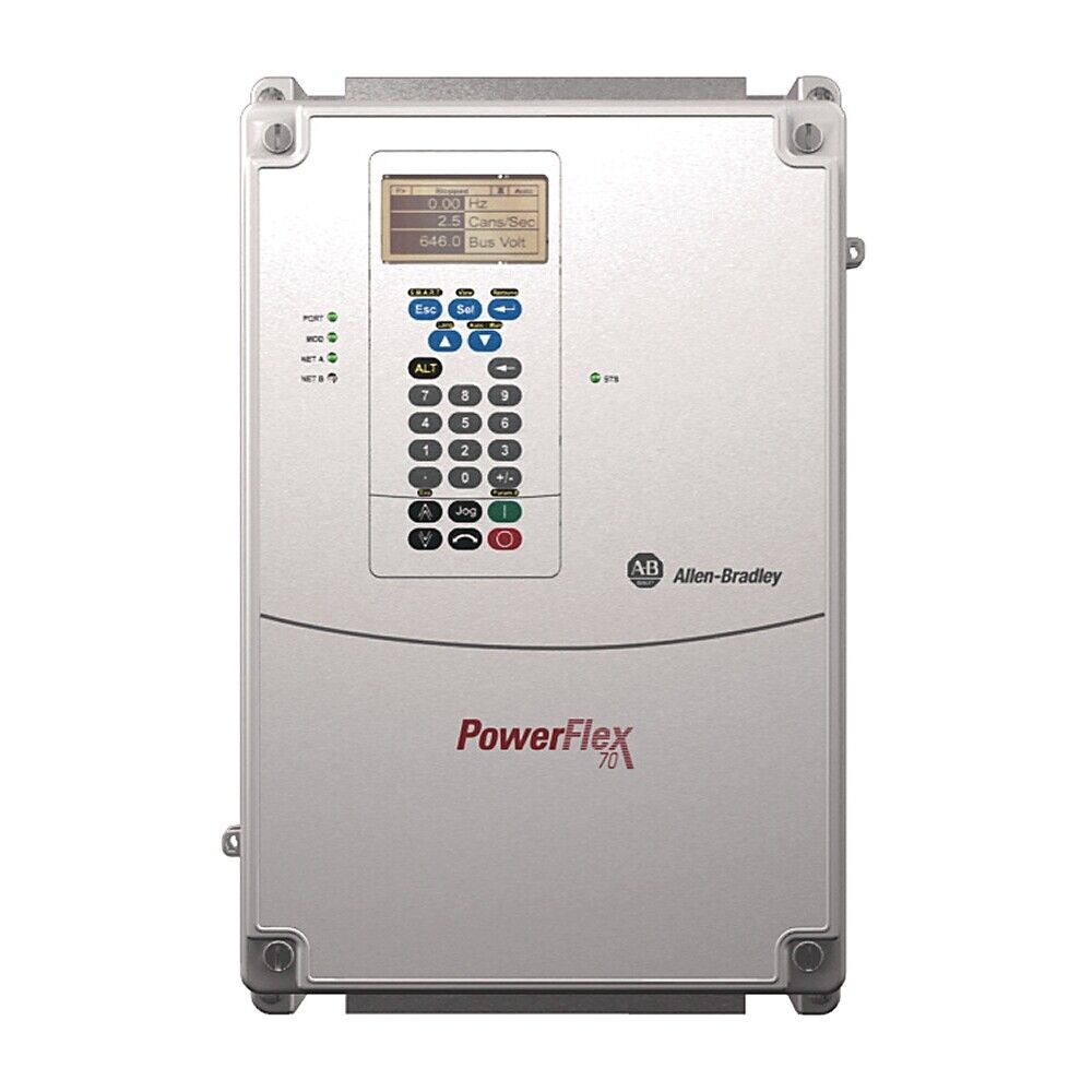 Allen-Bradley PowerFlex 70 AC Drive, control panel display, industrial automation device