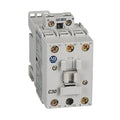 Allen-Bradley 100-C30EJ10 Contactor, grey color, with AB logo and C30 marking, for industrial automation.