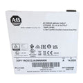 Allen-Bradley PowerFlex 753 AC Drive with specifications: 480VAC Input, 22A Output, 15HP, product code 20F11ND022JA0NNNNN
