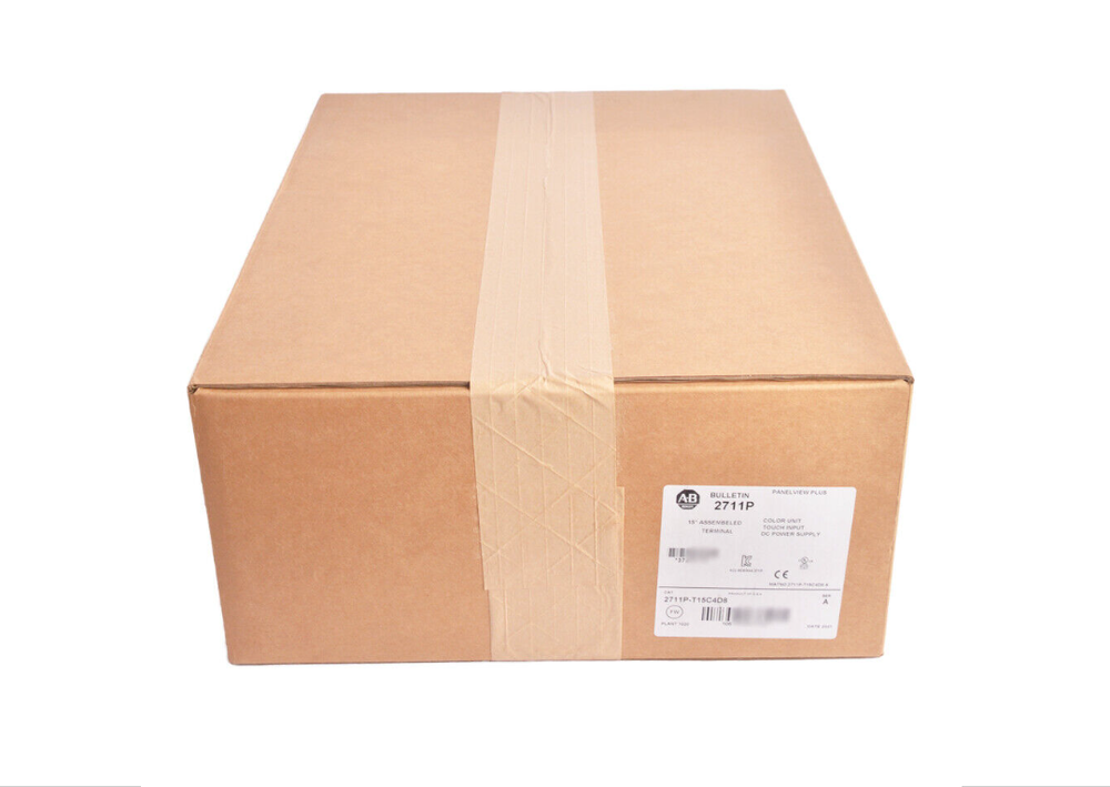 Allen-Bradley 2711P-T15C4D8 /A PanelView Terminal in sealed box, PLC industrial automation part.