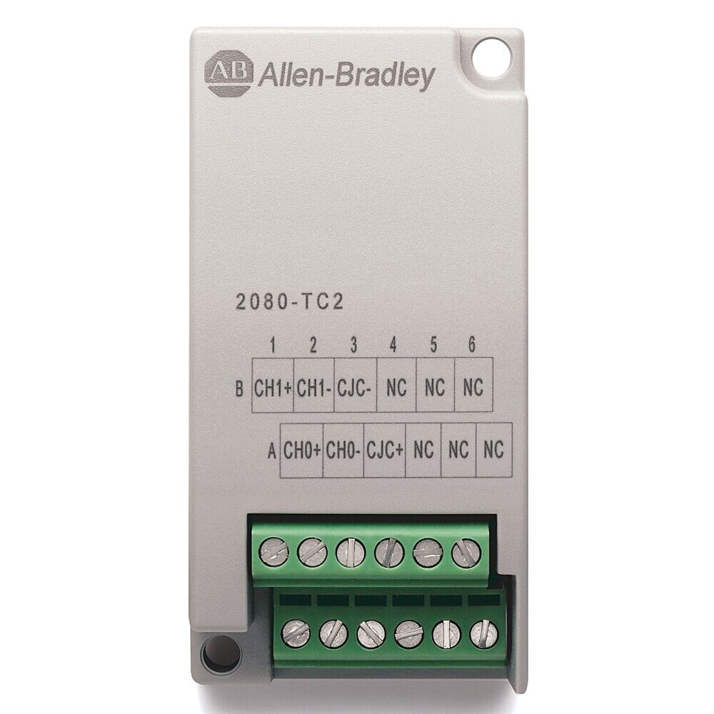Allen-Bradley 2080-TC2 SER A Micro 800 2-channel TC Plug-in, PLC Module
