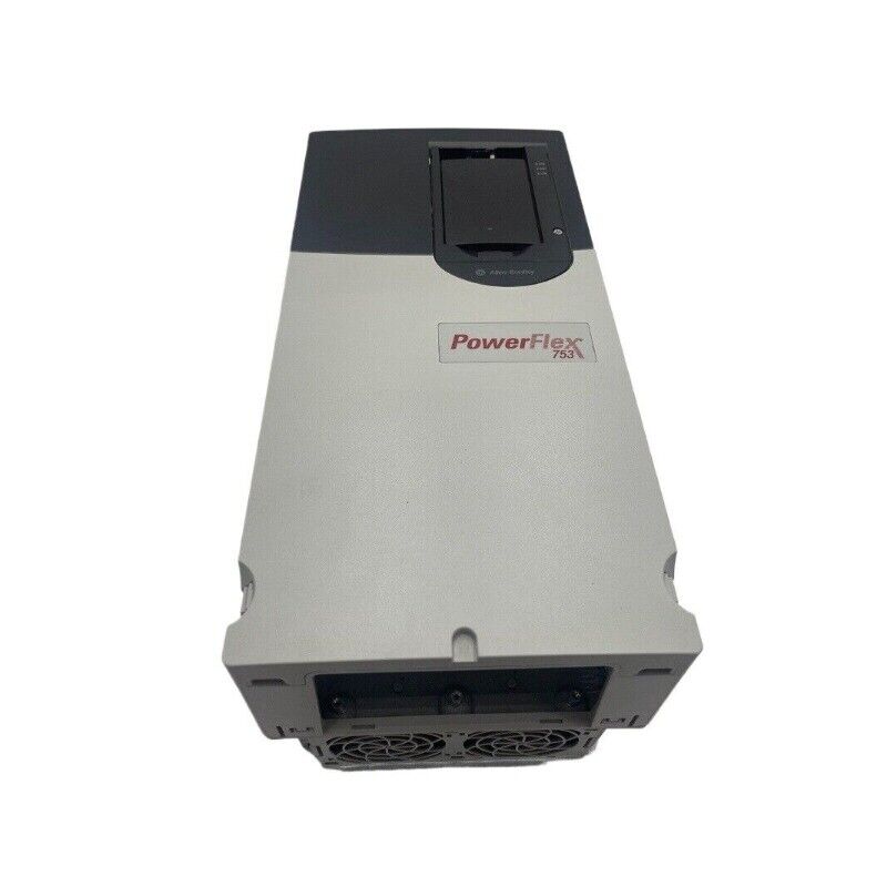 PowerFlex 753 VFD AC Drive, Allen-Bradley, industrial automation equipment. 50HP model for sale. PLC module.