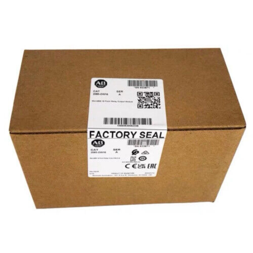 Allen-Bradley 2085-OW16 Micro800 PLC module in factory sealed box