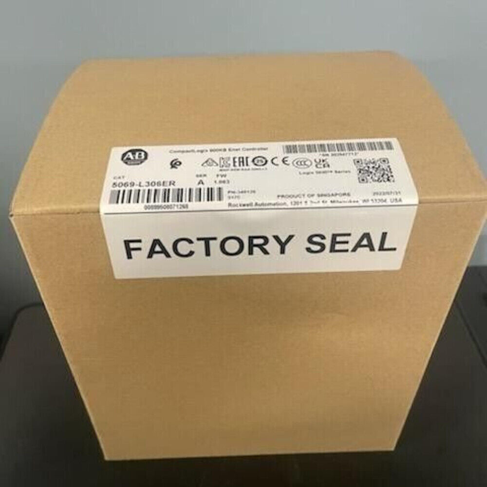 Allen-Bradley 5069-L306ER CompactLogix 5380 Controller in factory sealed box