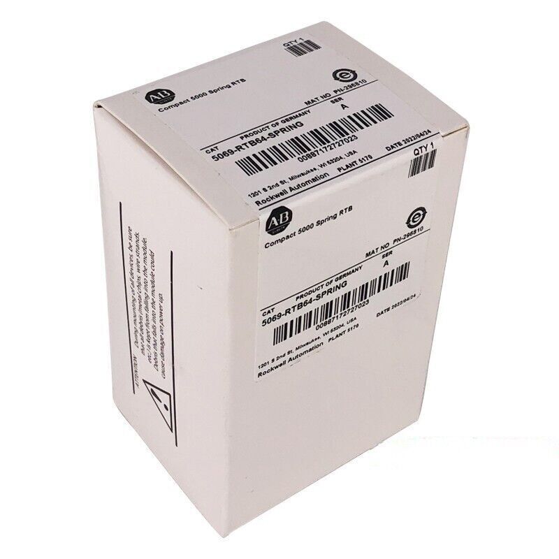 Allen-Bradley 5069-RTB64-SPRING Compact 5000 Spring RTB box, new in box, PLC part, Rockwell Automation