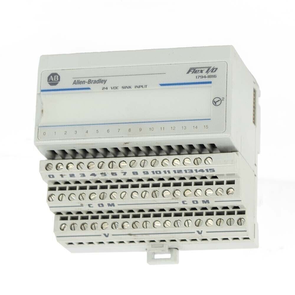 Allen-Bradley 1794-IB16 Flex I/O Input Module, Industrial Automation PLC component