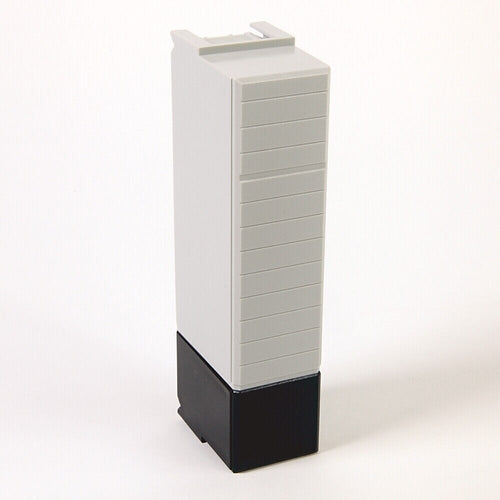 Allen-Bradley 1756-N2 Slot Filler, gray plastic, for ControlLogix chassis, protects unused slots.