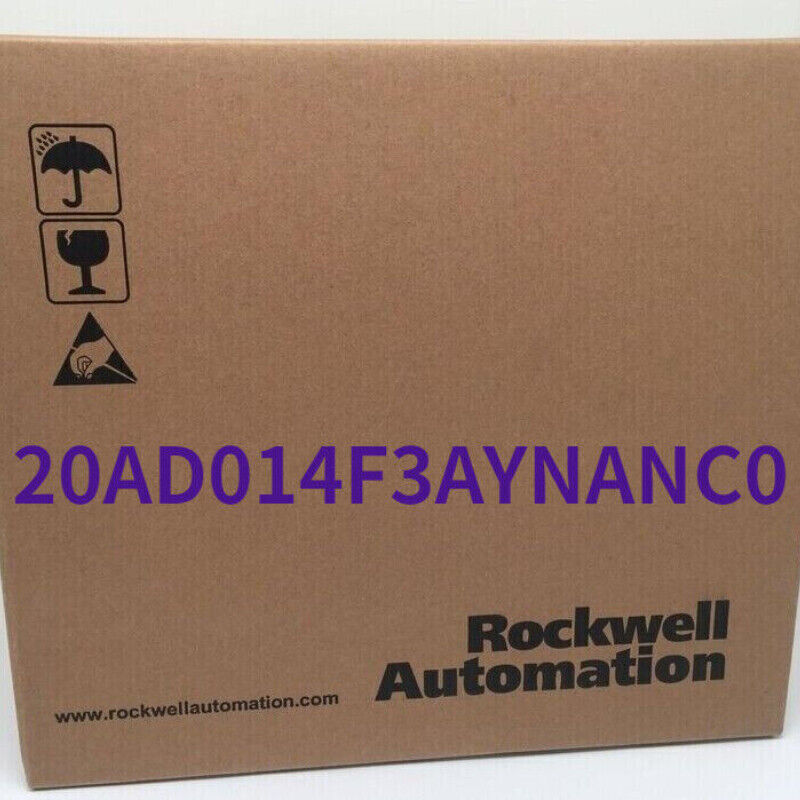 Allen-Bradley 20AD014F3AYNANC0 PowerFlex 70 AC Drive box, Rockwell Automation product