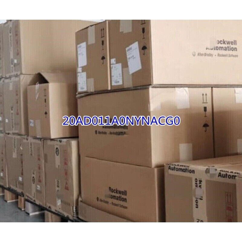 Allen-Bradley 20AD011A0NYNACG0 PowerFlex 70 AC Drive shipment boxes, Automation equipment.