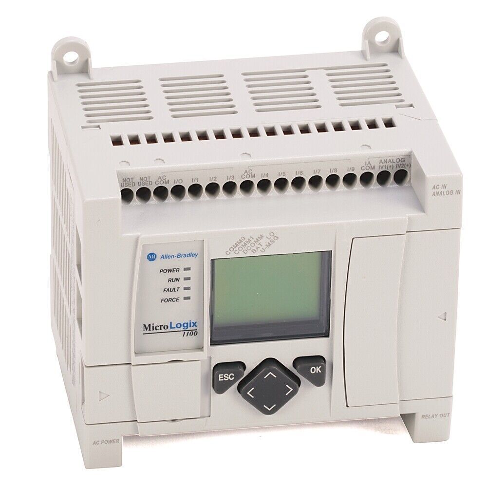 Allen-Bradley MicroLogix 1100 Controller - Digital I/O and Relay Outputs