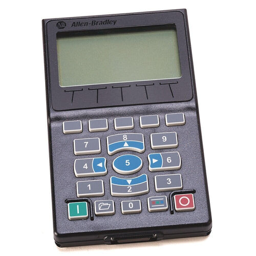 Allen-Bradley 20-HIM-A6 PowerFlex Module. Features keypad, LCD display for drive control and configuration.
