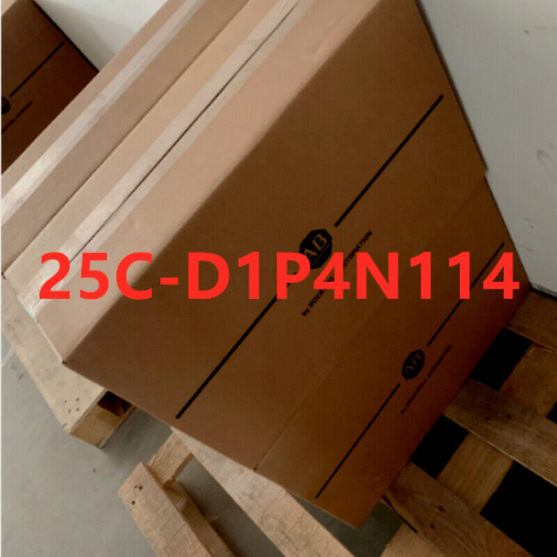 Allen-Bradley PowerFlex 527 AC Drive box, model 25C-D1P4N114, sealed, industrial automation part.