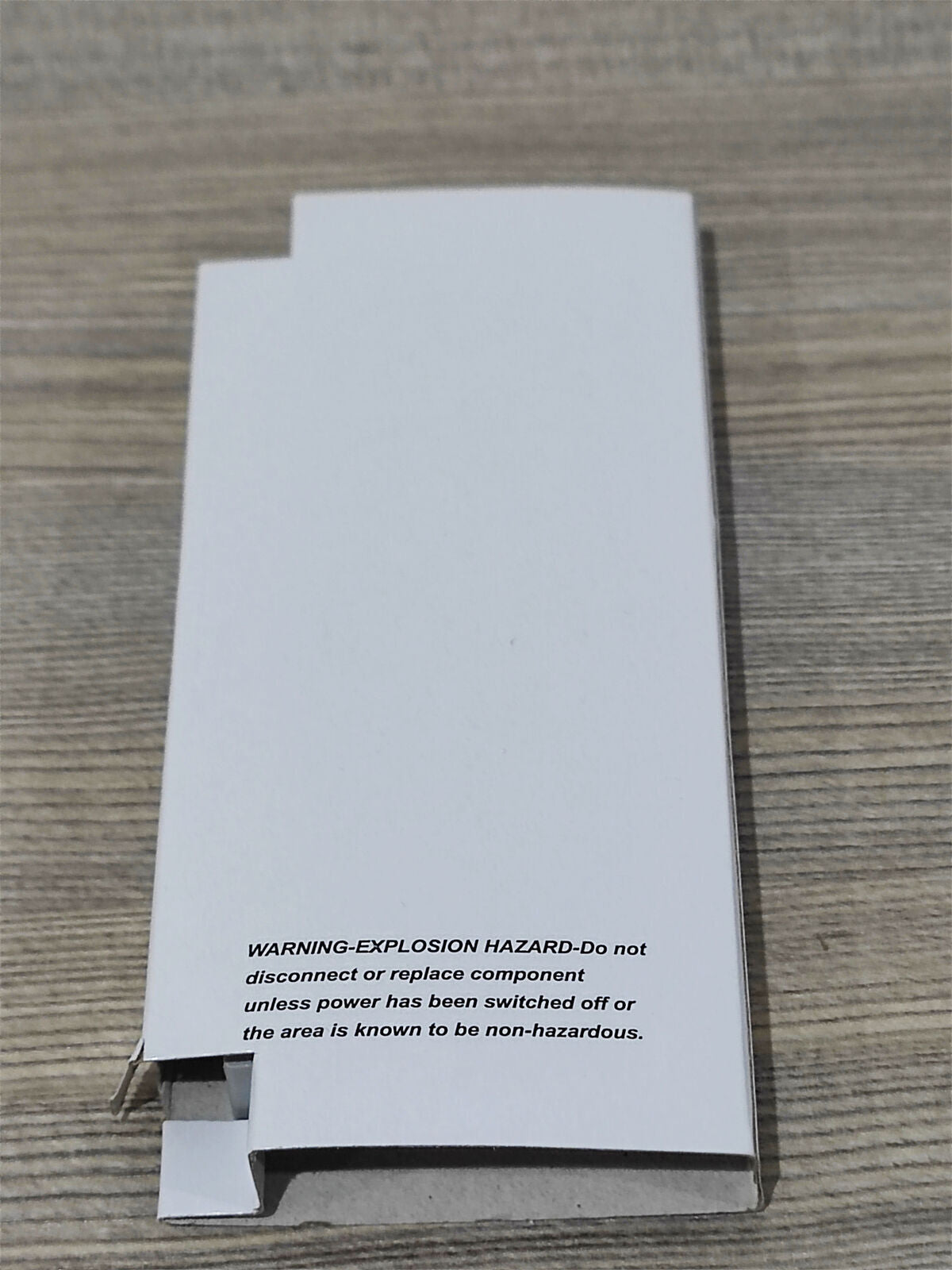 Allen-Bradley 1734-TBS POINT I/O Module Terminal Base product packaging, with warning text regarding explosion hazard.