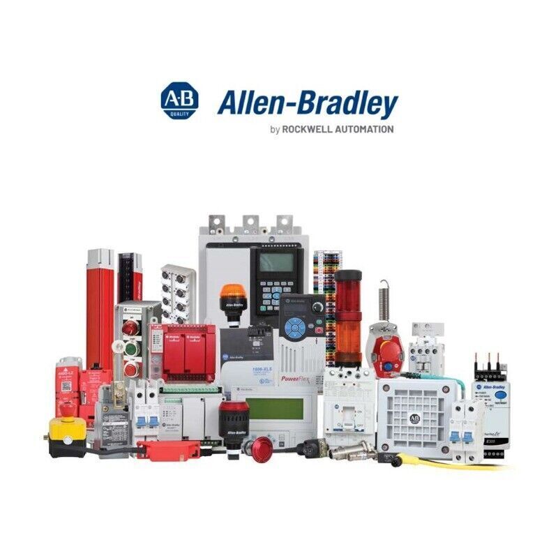 Allen-Bradley industrial automation parts. PowerFlex, various modules, and Rockwell Automation equipment.