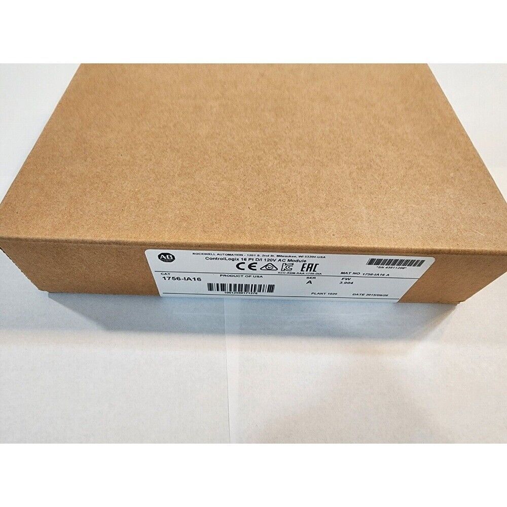 Allen-Bradley 1756-IA16 ControlLogix 16 Pt AC Input Module in box.