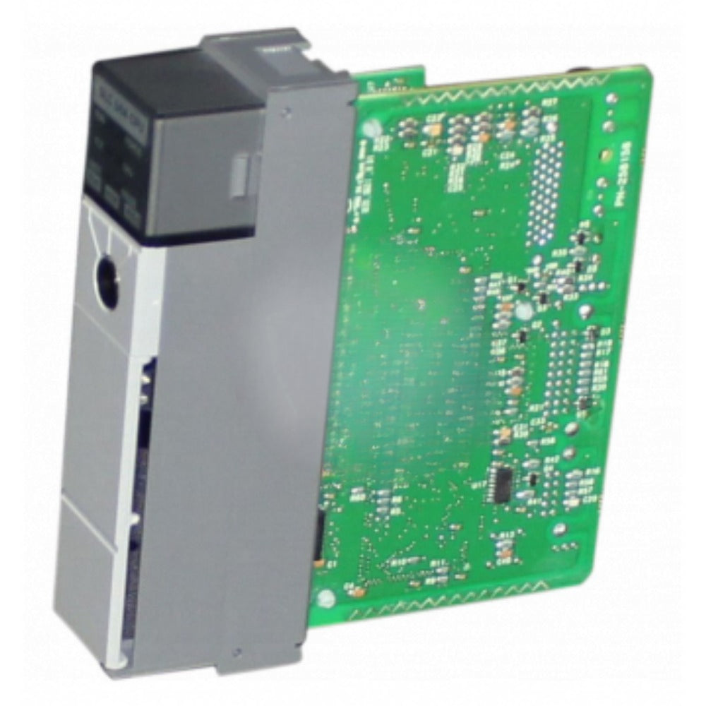 Allen-Bradley SLC 500 1747-L541 CPU Processor Module, industrial automation part, gray and green board