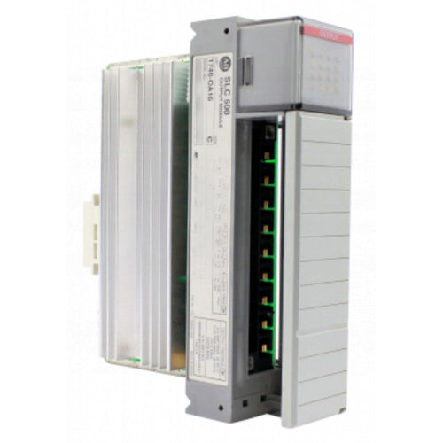 Allen-Bradley 1746-OA16 SLC 500 Output Module, industrial automation part, AC output.