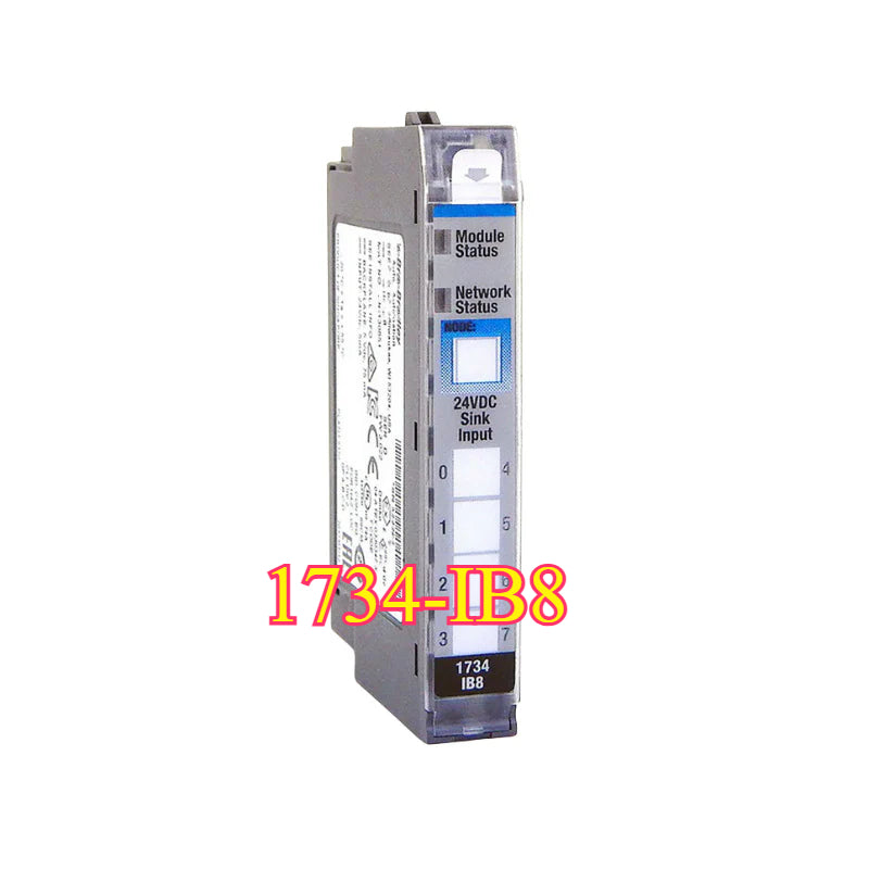 Allen-Bradley 1734-IB8 Point I/O 8-channel Digital Input Module for 24VDC Sinking Devices.