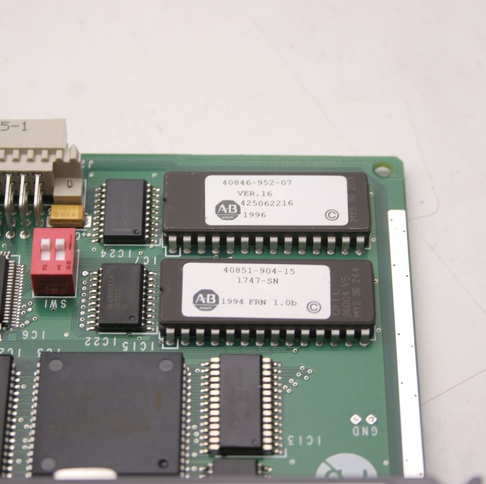 Allen-Bradley 1747-SN SLC 500 Scanner Module, PCB detail, PLC Automation