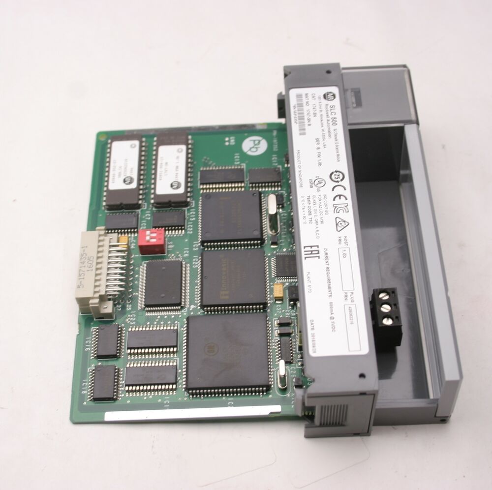 PLC | Allen-Bradley | 1747-SN SLC 500 Scanner Module, Ser B, FRN 1.0b, 600mA @ 5VDC