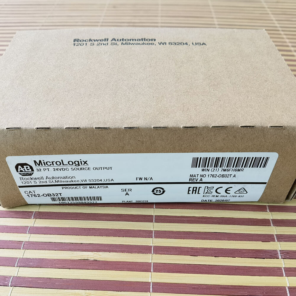 Allen-Bradley 1762-OB32T PLC module box, MicroLogix, 32 Point, Source Output, Industrial Automation Parts