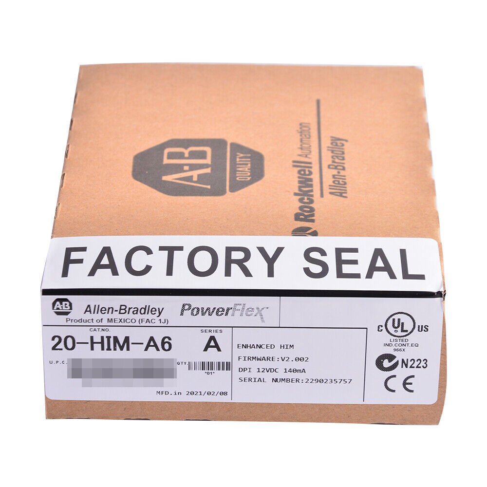 Allen-Bradley 20-HIM-A6 PowerFlex Module, Factory Sealed