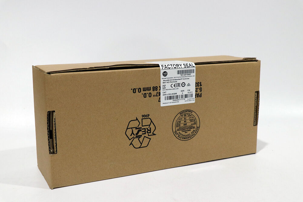 PLC | Allen-Bradley | 2080-LC50-48QBB Micro850 EtherNet/IP Controller Brand PLC 2022 IN BOX