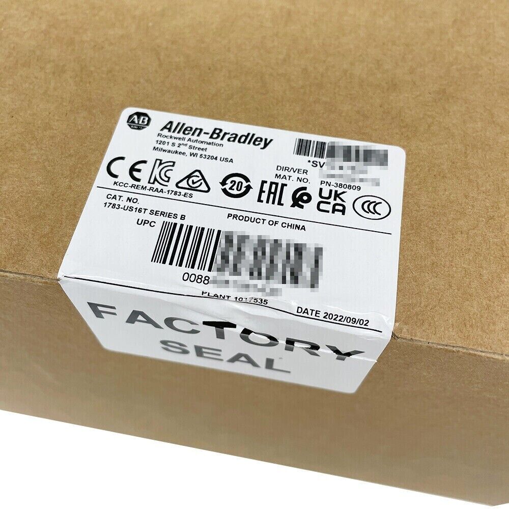 Allen-Bradley 1783-US16T Stratix 2000 Switch box, factory sealed, product of China, date /09/02