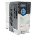 Allen-Bradley PowerFlex 527 AC Drive 480V PLC Module, white and black with control panel