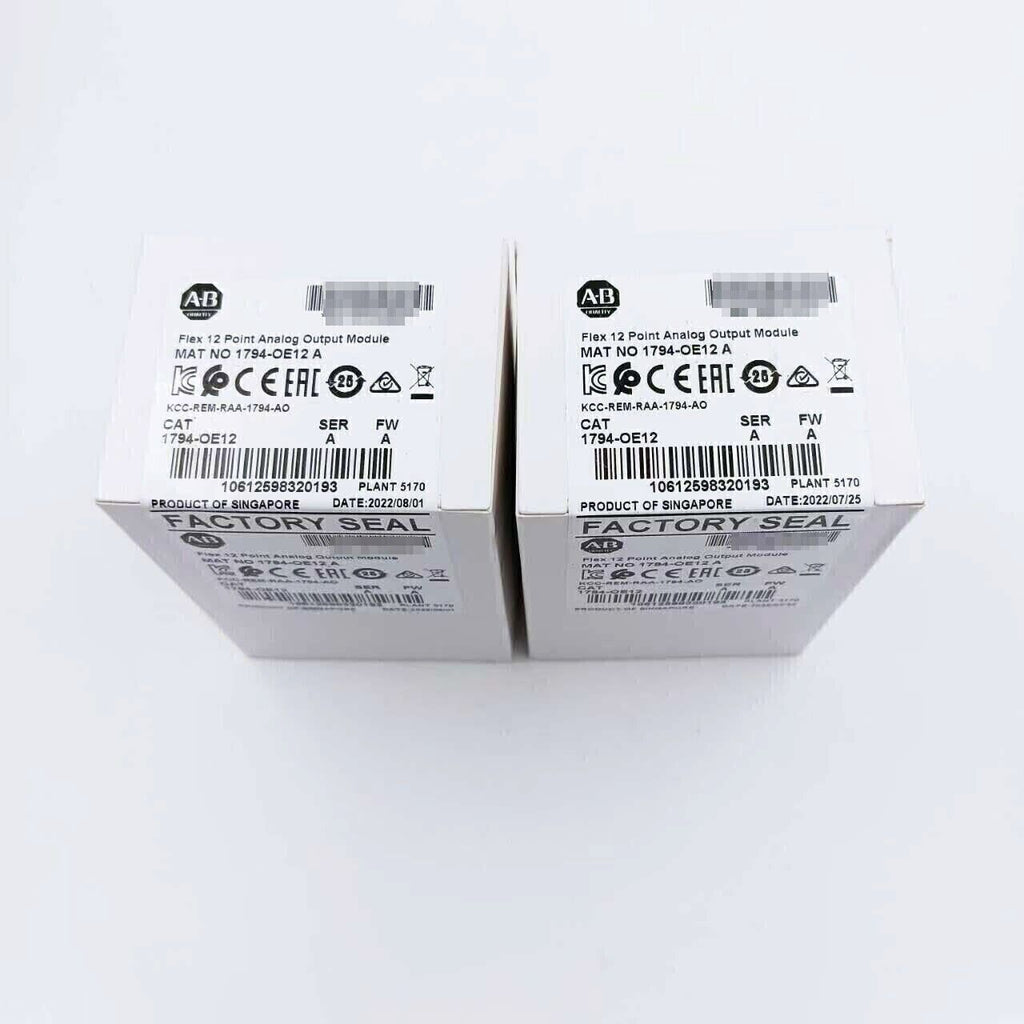 Allen-Bradley 1794-OE12 FLEX I/O Analog Output Module boxes, FACTORY SEALED