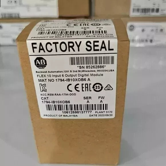 Allen-Bradley 1794-IB10XOB6 A Flex I/O Module in Factory Seal Box
