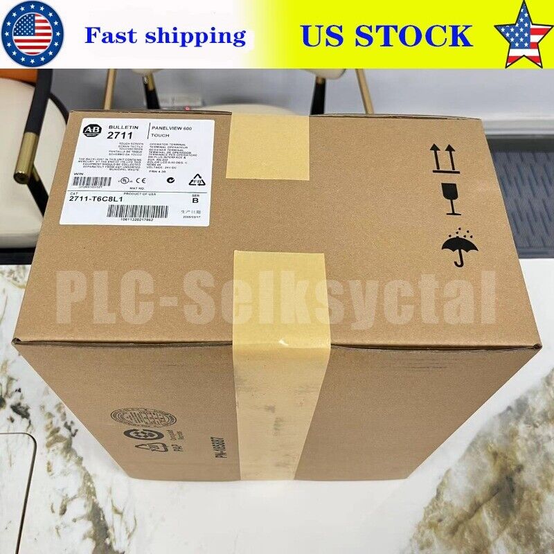 PLC | Allen-Bradley | 2711-T6C8L1 SER B Allen Bradley 5.5" Operator Interface Panelview 600 STOCK