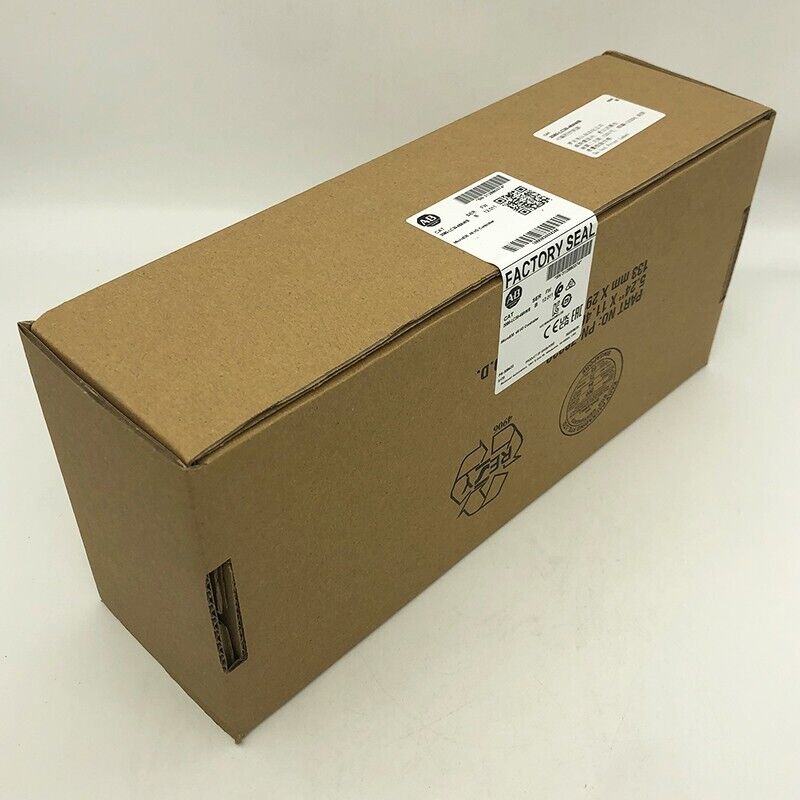 Allen-Bradley Micro830 2080-LC30-48AWB PLC Controller in original box, factory sealed. Includes product information label.