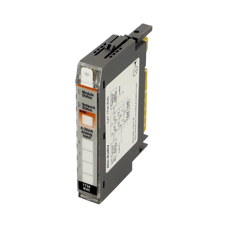 Allen-Bradley 1734-IE4C POINT I/O 4-Channel 4-20mA Analog Input Module, gray and black