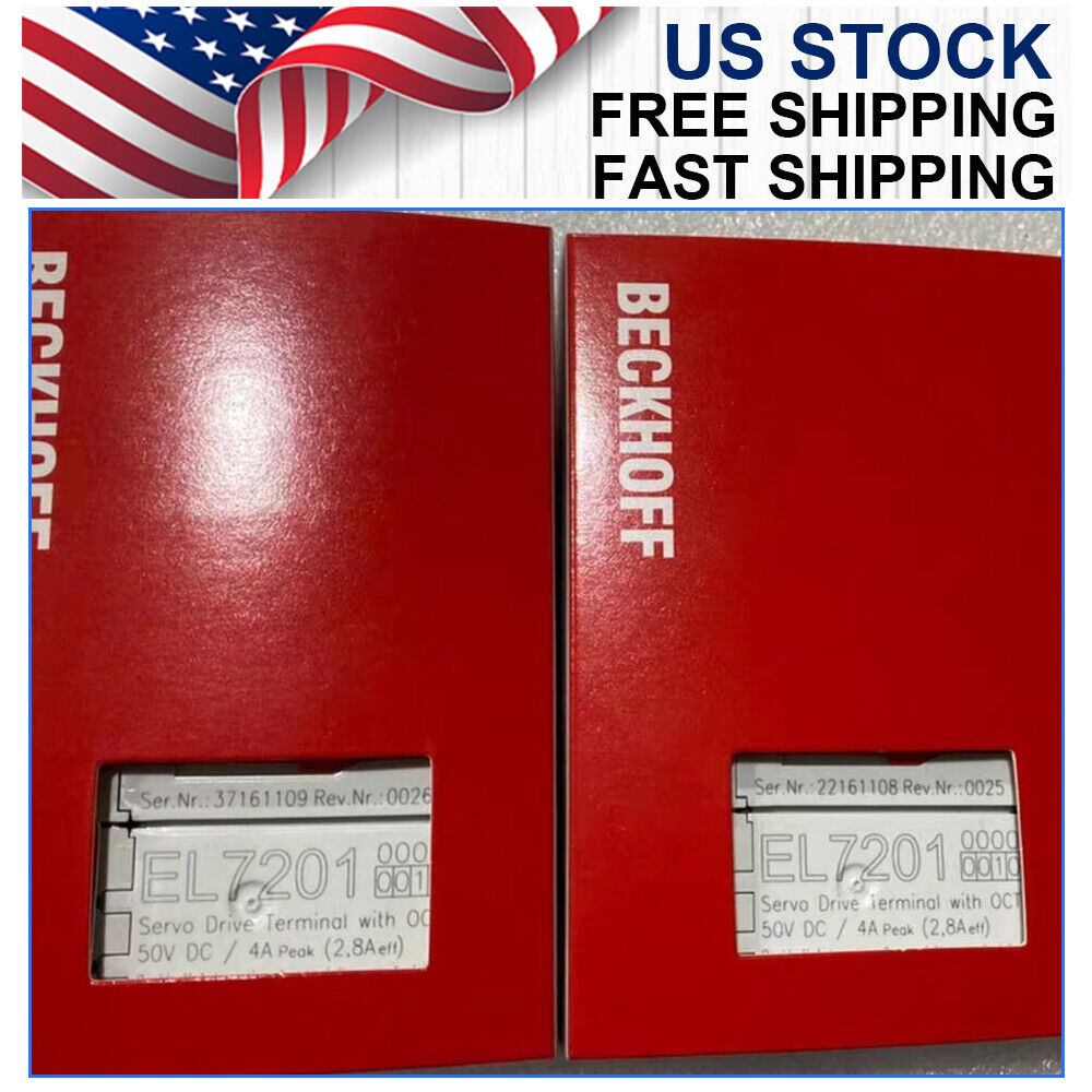 Beckhoff EL7201 Servo Drive Terminal, US Stock, Free and Fast Shipping