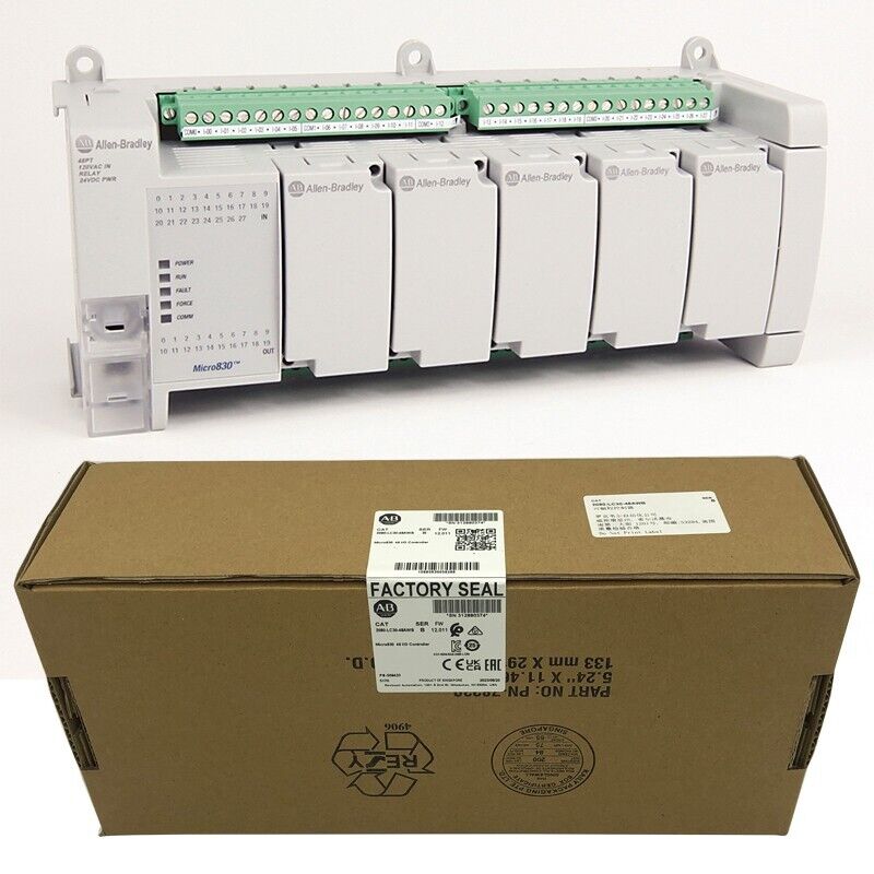 PLC | Allen-Bradley | 2080-LC30-48AWB Micro830 48 I/O Controller 2080LC3048AWB IN BOX