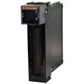 Allen-Bradley 1756-IRT8I ControlLogix RTD/TC Input Module. Black module with connector pins and RTD/TC/mV INPUT text.